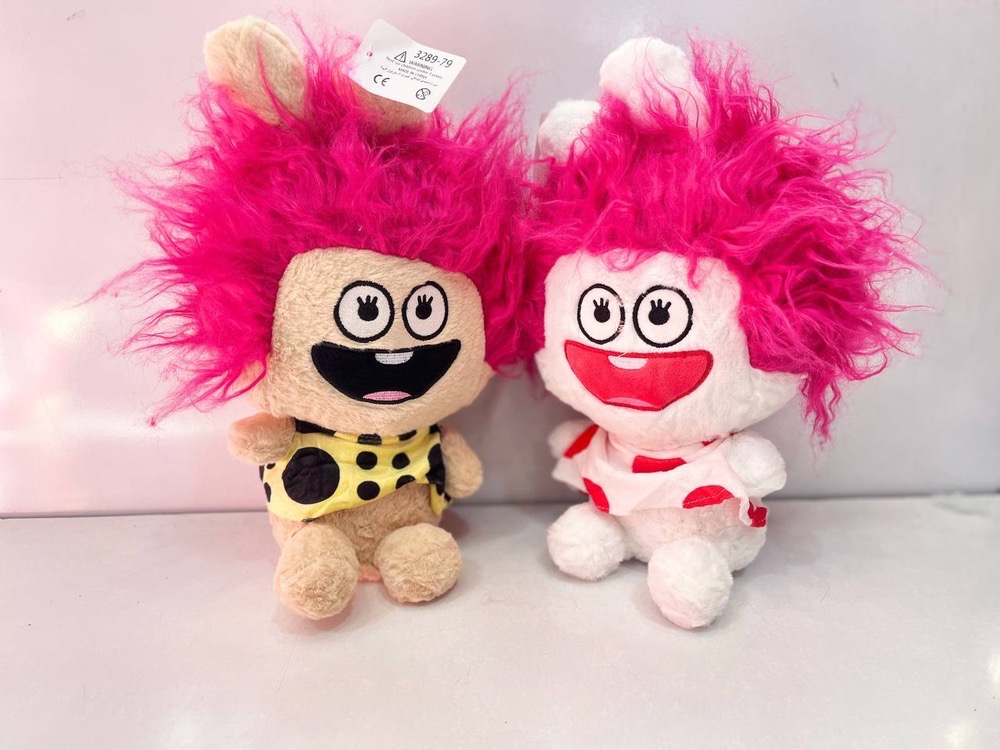 دختر مو صورتی خارجی   30سانت